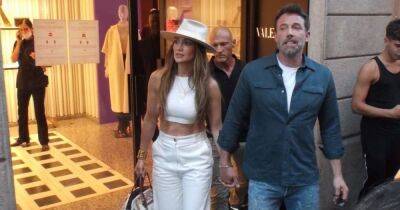 Jennifer Lopez - George Clooney - Jimmy Kimmel - Jane Fonda - Matt Damon - Ben Affleck - Jennifer Lopez and Ben Affleck are the picture of newlywed bliss during second honeymoon - ok.co.uk - Las Vegas - city Milan - city Savannah, Georgia