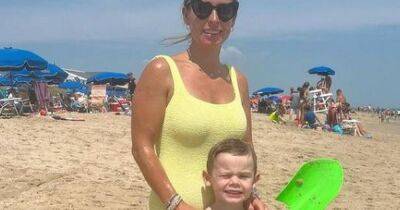 Coleen Rooney - Wayne Rooney - Wagatha Christie - Coleen Rooney stuns in yellow swimsuit during beach getaway with husband Wayne and sons - ok.co.uk - county Wayne