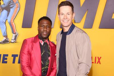 Kevin Hart - Mark Wahlberg - Daisy Dukes - Mark Wahlberg says Kevin Hart pushed him into first-ever nude scene: ‘He did me dirty’ - nypost.com - Jordan - county Scott - county Travis - county Long - Netflix