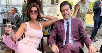 James Argent - Ferne Maccann - Danielle Armstrong - Jess Wright - Tommy Mallet - TOWIE stars dress to impress for co-star Danielle Armstrong's wedding - ok.co.uk