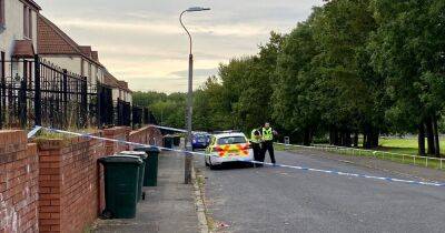 Kilmarnock street taped off as police descend on residential area - www.dailyrecord.co.uk - Scotland