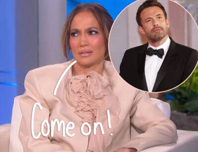 Jennifer Lopez Is PISSED After Video Of Her Serenading Ben Affleck At Their Wedding Was Leaked! - perezhilton.com