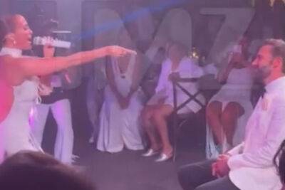 Jennifer Lopez wedding performance video took ‘advantage of private moment’ - nypost.com - Italy - Las Vegas