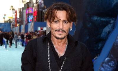 Johnny Depp's VMAs Appearance Was Not What We Expected It To Be (Video) - www.justjared.com - city Newark