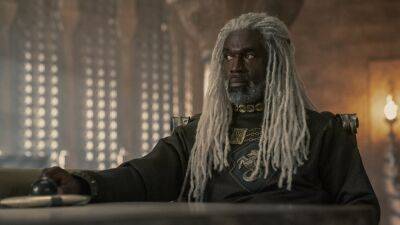 Steve Toussaint - Corlys Velaryon - 'House of the Dragon': Steve Toussaint on Corlys Velaryon's Family Play for the Throne (Exclusive) - etonline.com