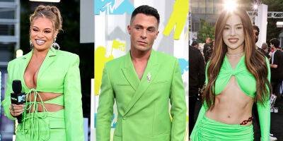 Latto, Ava Max, & More Wore Bright Green at MTV VMAs 2022! - www.justjared.com - city Newark