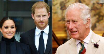 Meghan Markle - Thomas Markle - Prince Harry - Royal Family - Meghan Markle Says Prince Harry ‘Lost’ His Father Prince Charles Following Exits From the Royal Family - usmagazine.com