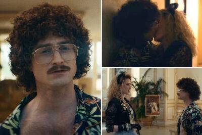 Daniel Radcliffe - Madonna - Evan Rachel Wood - ‘Weird Al’ Yankovic makes out with Madonna in trailer for upcoming biopic - nypost.com
