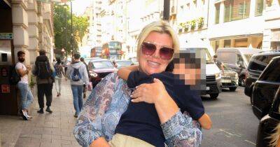 Gemma Collins - Rami Hawash - Gemma Collins looks happier than ever as she flashes huge smile carrying stepson - ok.co.uk