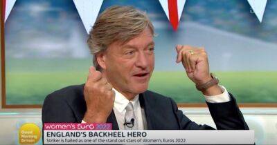 GMB's Richard Madeley blasted for 'inappropriate' comment to England Lioness Alessia Russo - www.ok.co.uk - Britain - Manchester