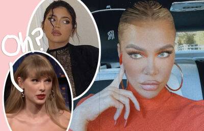 Khloe Kardashian - Kylie Jenner - Kris Jenner - Kanye West - El Lay - Khloé Kardashian Subtly Acknowledges Taylor Swift & Kylie Jenner Private Jet Scandal In HIGHlarious Way! - perezhilton.com