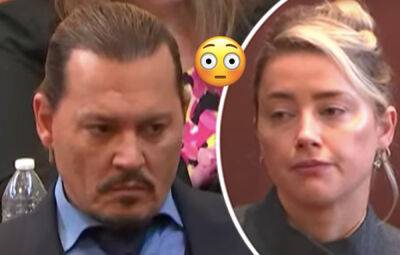 Johnny Depp - Amber Heard - Johnny Depp 'Kicked' Amber Heard, Per Text Messages That Never Made It To Trial -- Including His Alleged Apology! - perezhilton.com - USA