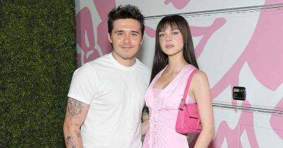 Brooklyn Beckham and Nicola Peltz Take Couple Goals to a New Level in Matching Pink Outfits - www.usmagazine.com - Los Angeles - Florida - county Palm Beach