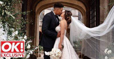 BGT star Jordan Banjo's wedding in full - Ashley's rap, ‘Magic Mike moment’ and fantasy gown - www.ok.co.uk - Jordan - South Africa