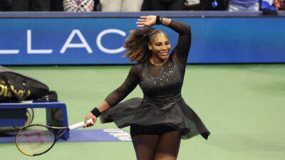 Serena Williams’s Custom Look for the US Open Had Over 400 Diamonds in the Sneakers Alone - www.glamour.com - Australia - USA - county Arthur - county Ashe - Montenegro