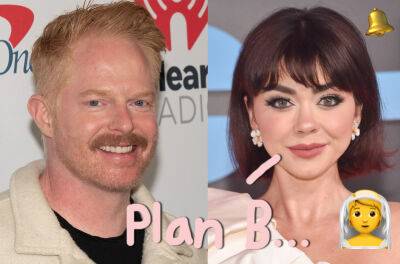 Sarah Hyland - Jesse Tyler Ferguson Says He Was Only Sarah Hyland's Wedding Officiant Because THIS Modern Family Co-Star Was Busy! - perezhilton.com - city Adams, county Wells - county Wells - city Ferguson, county Tyler - Netflix