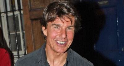 Tom Cruise All Smiles While Checking Out 'Jerusalem' Show in London - www.justjared.com - Britain - London - city Jerusalem