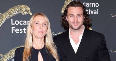 Aaron Taylor-Johnson Supported by Wife Taylor While Being Honored at Locarno Film Festival 2022 - www.justjared.com - Switzerland