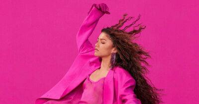 Zendaya looks unreal in head-to-toe Valentino pink for latest campaign - www.msn.com - Britain - Italy