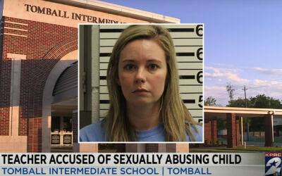 Texas Teacher Gets Super Light Sentence For Sexual Abuse Of Middle School Boy -- & It's Being Delayed Until After She Gives Birth! - perezhilton.com - Texas - county Harris - George
