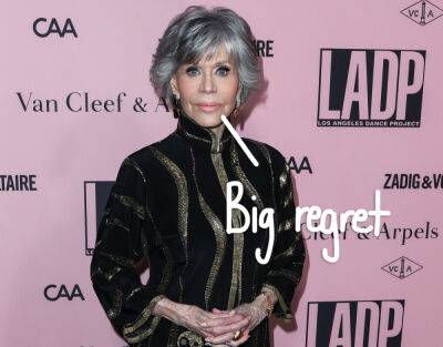 Jane Fonda Says She Is ‘Not Proud’ Of Getting A Facelift, Encourages Young People To Just Embrace Aging! - perezhilton.com