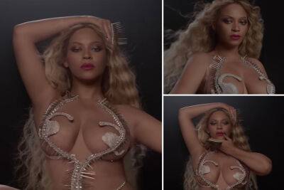 Beyoncé drops new half-naked ‘Cliquebait’ teaser video - nypost.com - Texas - county Love