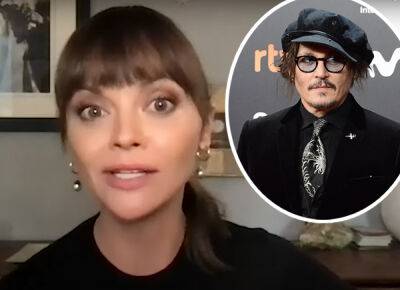 Andy Cohen - Johnny Depp - Winona Ryder - Christina Ricci Reveals Johnny Depp Taught Her What Being Gay Was! - perezhilton.com