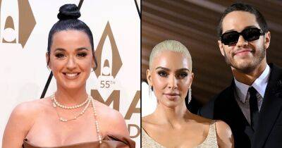 Pete Davidson - Katy Perry - Kim Kardashian - Tiktok - Katy Perry Tells Kim Kardashian ‘No Offense’ After TikTok IDs Pete Davidson as Her ‘Lover’ - usmagazine.com - California