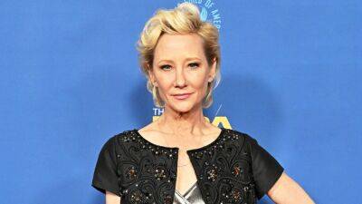 Anne Heche - Anne Heche Hospitalized After Suffering Burns in Car Crash Fire - etonline.com - Los Angeles - Los Angeles