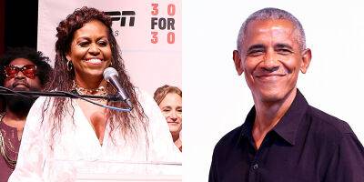 Barack & Michelle Obama Support Netflix Doc 'Descendant' with Surprise Appearance at Martha's Vineyard African American Film Festival 2022 - www.justjared.com - USA - Alabama - state Massachusets