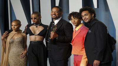 Jaden Smith - Will Smith - Jada Pinkett Smith - Chris Rock - Willow Smith - Will’s Family Is ‘Proud’ Of Him After Apologizing to Chris—They Accept His ‘Humanness’ - stylecaster.com