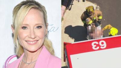 Anne Heche - Anne Heche's neighbor says it was 'tough' to hear star was 'not okay,' couldn’t rescue her amid engulfing fire - foxnews.com - Los Angeles - Los Angeles