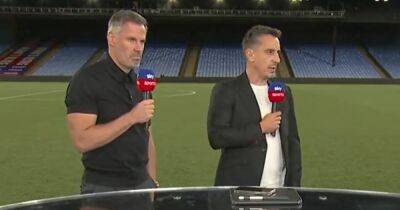 Cristiano Ronaldo - Jamie Carragher - Gary Neville - Crystal Palace - Every word from Gary Neville and Jamie Carragher debate on Cristiano Ronaldo and Man United - manchestereveningnews.co.uk - Manchester - city Gary