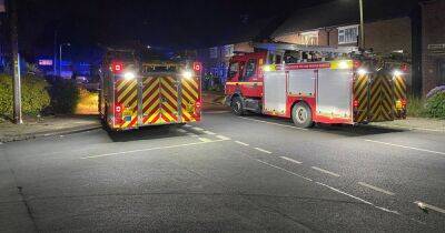 Man escapes from flat fire that prompted major emergency response - www.manchestereveningnews.co.uk - Manchester