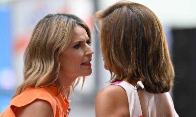 Can I (I) - Hoda Kotb - Today Show - Today's Savannah Guthrie was 'mad' at her co-star Hoda Kotb after the star didn't listen to her in a tongue-in-cheek interview - hellomagazine.com - New York - city Savannah, county Guthrie - county Guthrie