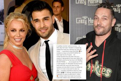 Kevin Federline - Britney Spears - Britney Spears rips Kevin Federline for revealing sons don’t talk to her - nypost.com