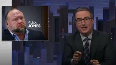 John Oliver Applauds Alex Jones for ‘Master Class in What Not to Do in Court': ‘You F–ed With Info and This Time Info F–ing Won’ - thewrap.com - city Sandy