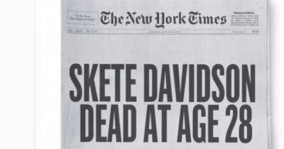 Pete Davidson - Kim Kardashian - Donald Trump - Skete Davidson - Kanye West shares 'Skete Davidson is dead' hoax - msn.com - USA