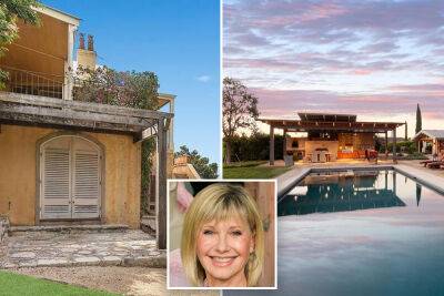 Olivia Newton-John sold off her real estate after stage 4 cancer diagnosis - nypost.com - Australia - California - Santa - Santa Barbara