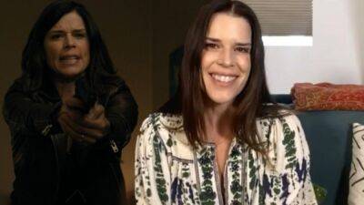 Neve Campbell Reveals If She'll Ever Return to the 'Scream' Franchise (Exclusive) - www.etonline.com - USA - county Cross