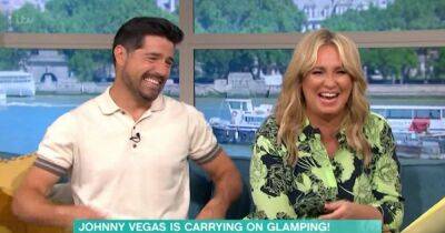 Johnny Vegas - Josie Gibson - Craig Doyle - This Morning's Josie Gibson in stitches after accidental Jonny Vegas insult - ok.co.uk - Britain - Malta - county Bath - county Gibson