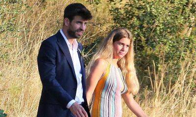 Gerard Pique - Gerard Piqué and Clara Chía laugh at a wedding 3 months after Shakira split - us.hola.com - Spain