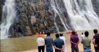 Six family members die trying to save sisters who drowned taking selfie at waterfall - www.dailyrecord.co.uk - Scotland - India