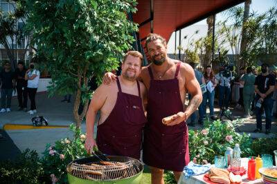 Jason Momoa BBQs In The Nude, Slaps James Corden With A Tortilla In ‘Summer Montage’ ‘Late Late Show’ Clip - etcanada.com - Italy