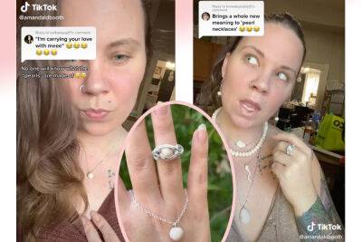 OMG, This TikToker Has Gone Viral For Making Jewelry From... Semen! - perezhilton.com