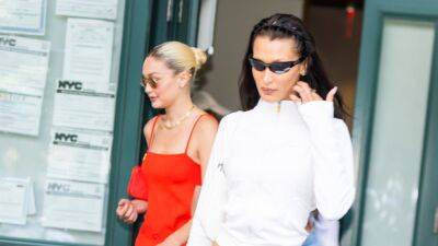 Bella and Gigi Hadid Show Off Their Contrasting Sister Style - www.glamour.com - USA - New York