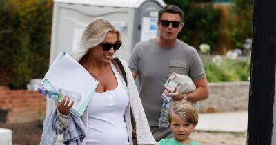 Pregnant Billie Shepherd takes son Arthur to visit mansion renovation as family await move in date - www.ok.co.uk - Greece