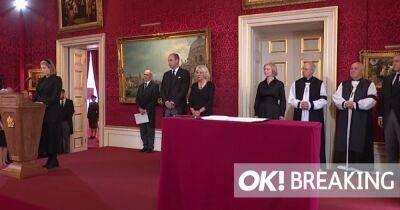 prince Charles - Penny Mordaunt - Elizabeth Ii II (Ii) - prince William - Liz Truss - prince Charles Iii III (Iii) - Queen Camilla and Prince Of Wales William confirm Charles as King in moving ceremony - ok.co.uk