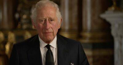 prince Harry - Meghan Markle - prince Charles - Camilla - Prince Harry - prince Charles Iii III (Iii) - Charles' heartbreaking comment after first speech seen in behind-the-scenes video - ok.co.uk - county Buckingham
