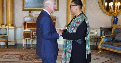 Charles - James Cleverly - queen consort Camilla - King Charles gets to work by hosting Buckingham Palace reception for Commonwealth VIPs - msn.com - Britain - Scotland - New Zealand - Canada - Bahamas - Belize - Grenada